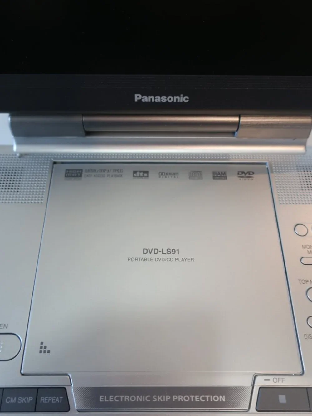 Mens Womens Panasonic DVD-LS91 Grey Portable DVD/CD Video Player